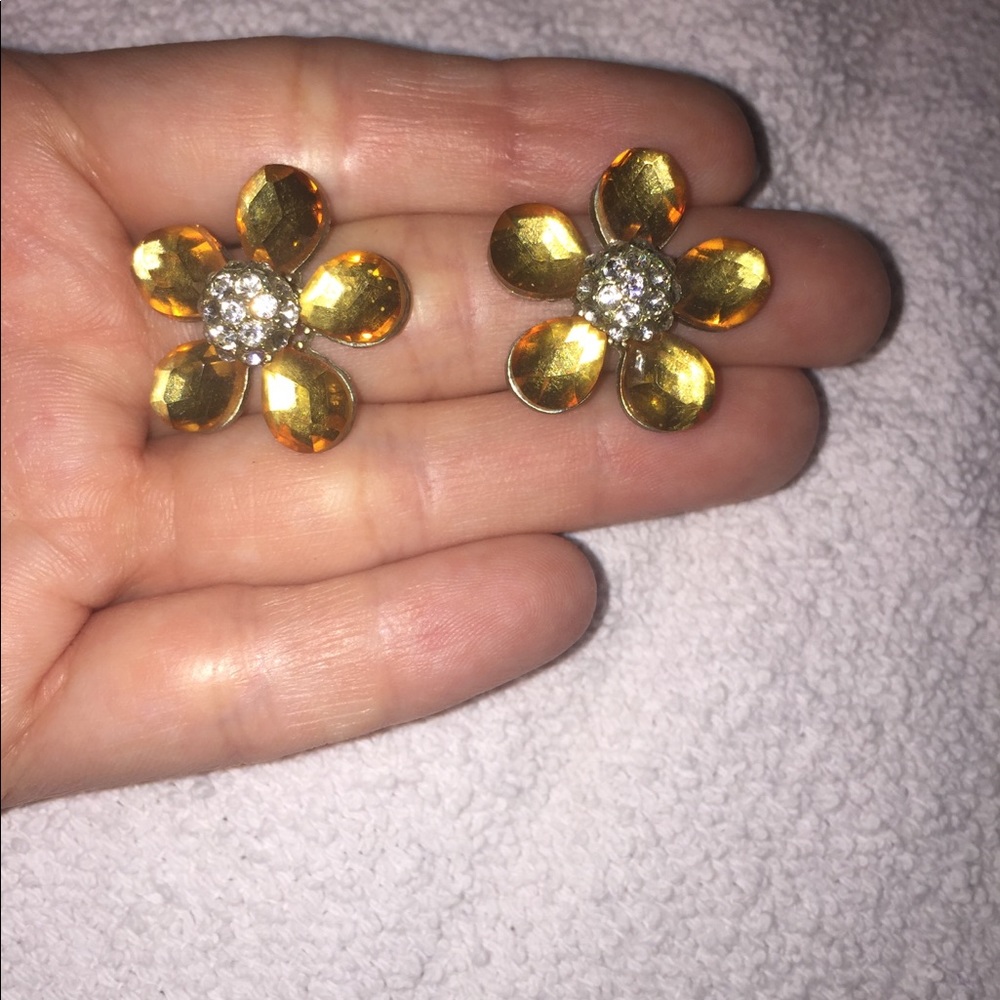 Vintage Sunflower Earrings